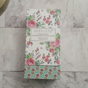 Sand + Fog White Cotton Linen Spray